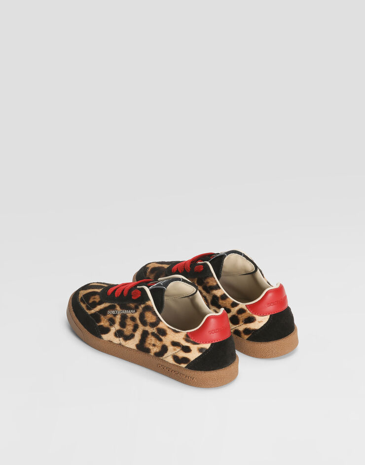 Dolce & Gabbana Sneakers DG Original in cavallino leopardato Multicolore DA5267AU202