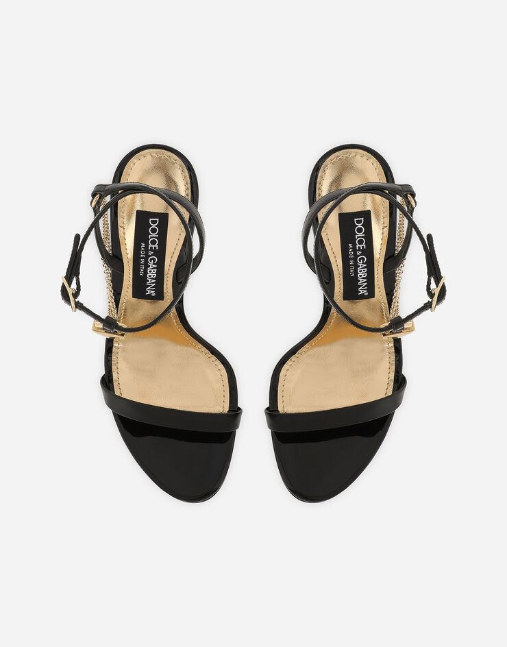 Dolce&Gabbana Patent leather sandals Multicolor CR1615A1471