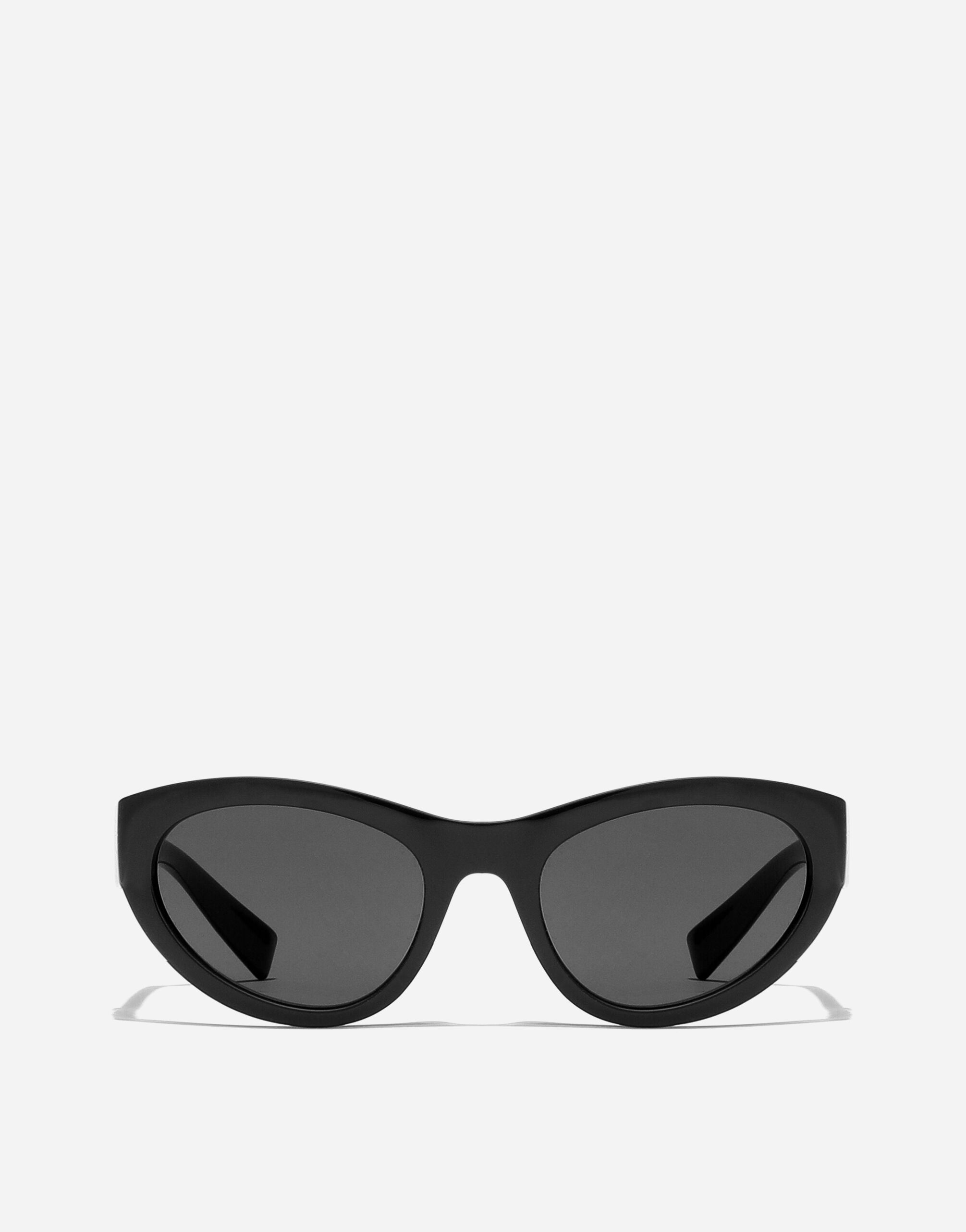 Blackのウィメンズ DG Crossed サングラス | Dolce&Gabbana®