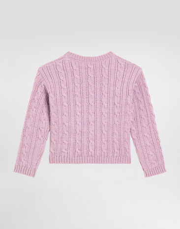 Dolce & Gabbana Wool cardigan Lilac L2KW76JDVDJ
