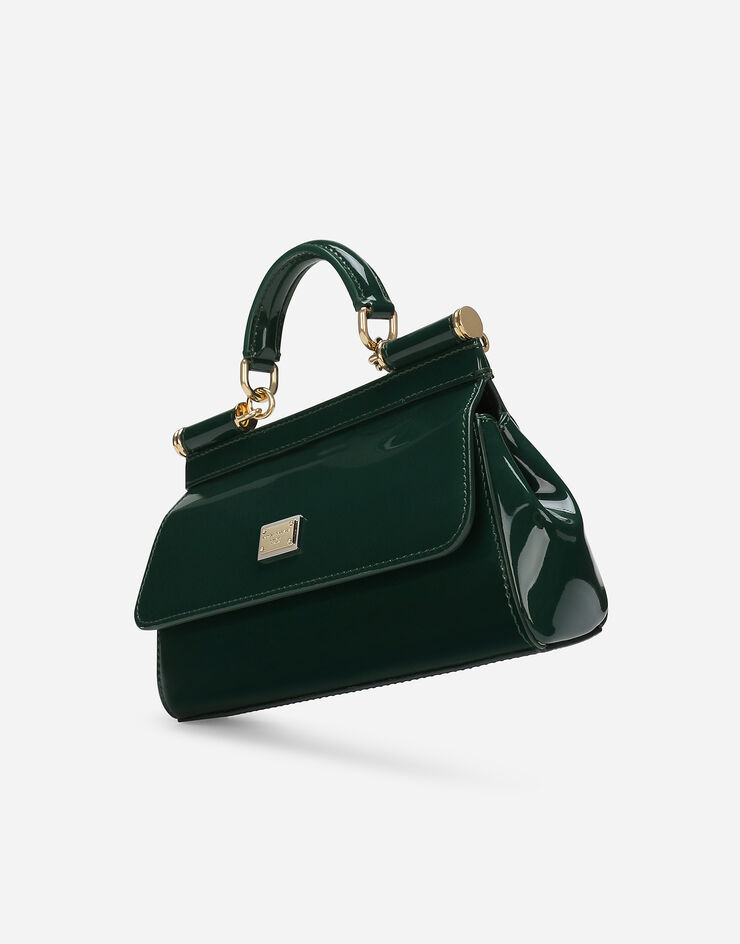 Dolce & Gabbana Маленькая сумка Sicily с короткой ручкой зеленый BB7116A1471