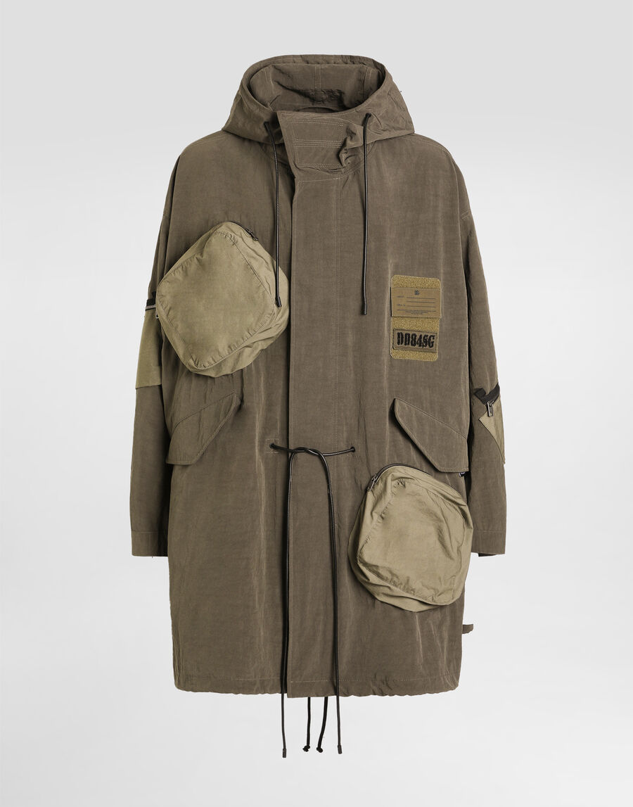 Hooded parka