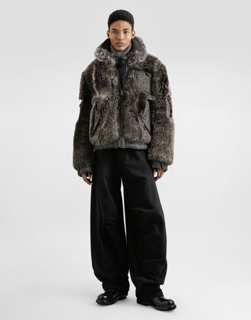 Dolce & Gabbana Wool turtleneck Grey GXW65TJFMLE