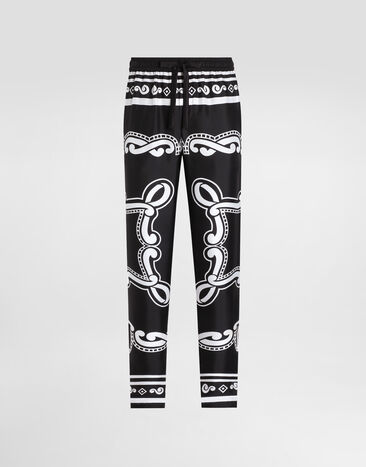 Dolce & Gabbana Silk pajama pants Print GVCRATHI1WF