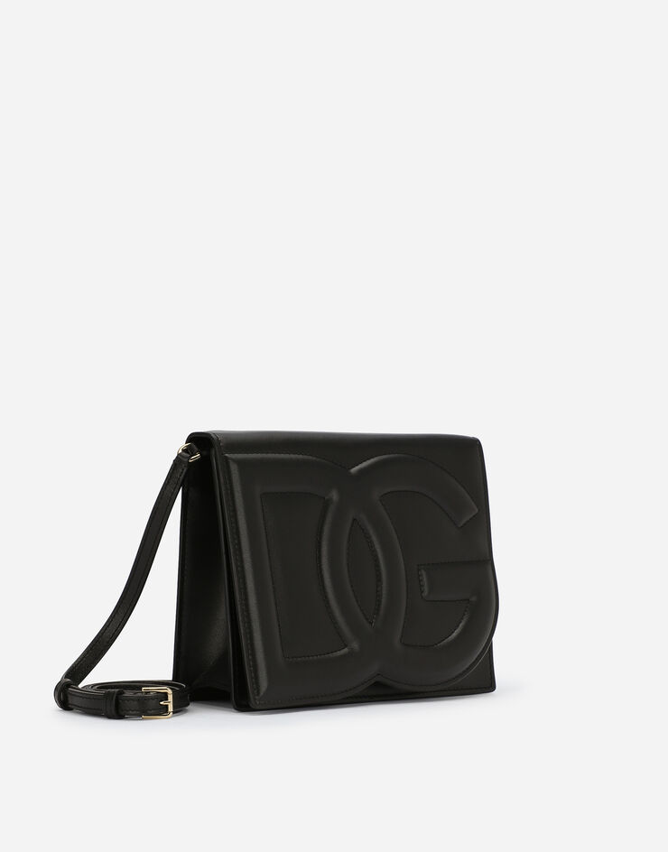 Dolce & Gabbana Calfskin DG Logo Bag crossbody bag черный BB7287AW576