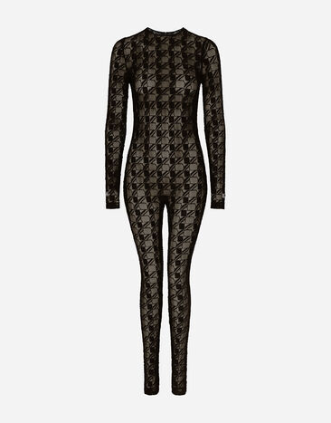 Dolce & Gabbana Lace jumpsuit Black F6ARBZFLREQ