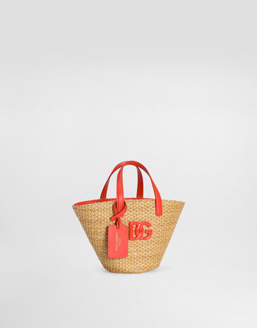 Dolce & Gabbana Straw coffa bag Multicolor EB0249AY319