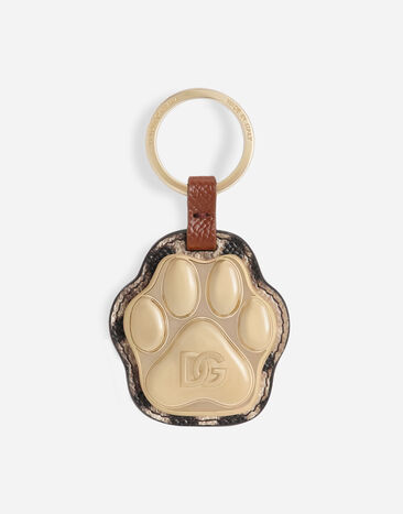 Dolce & Gabbana Calfskin key chain Print BD0009A6456