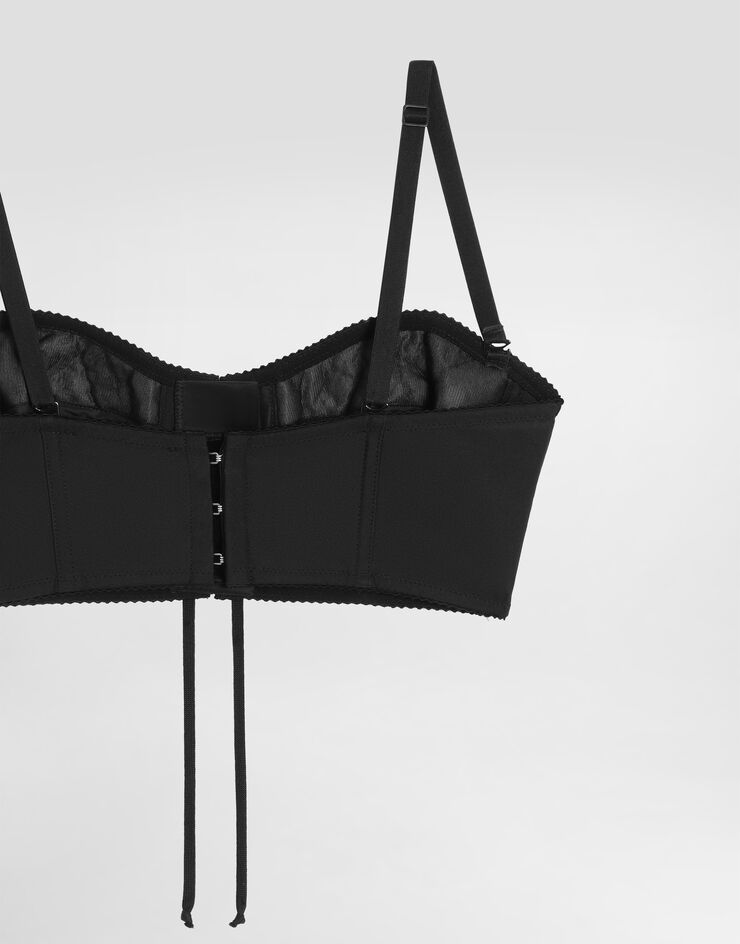 Dolce & Gabbana Top bustier Dolce & Gabbana Top bustier Black F73R1TGDCRP