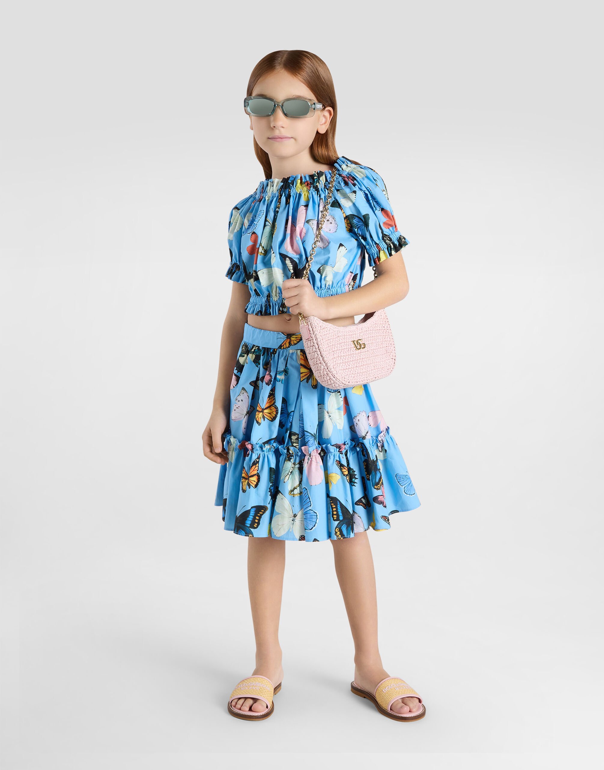 【DOLCE&GABBANA】3.5 ショルダーバッグ クロシェ編み ラフィア ラフィア Dolce & Gabbana(ドルチェ&ガッバーナ) ショルダー