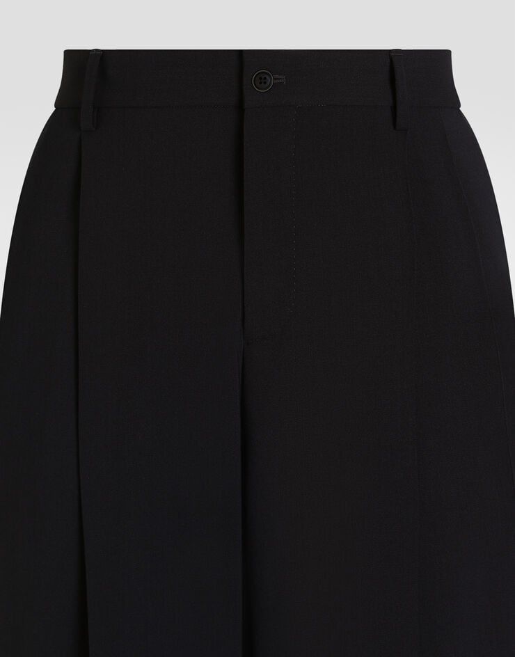 Dolce & Gabbana Wool trousers Blue GP10DTFUBG3