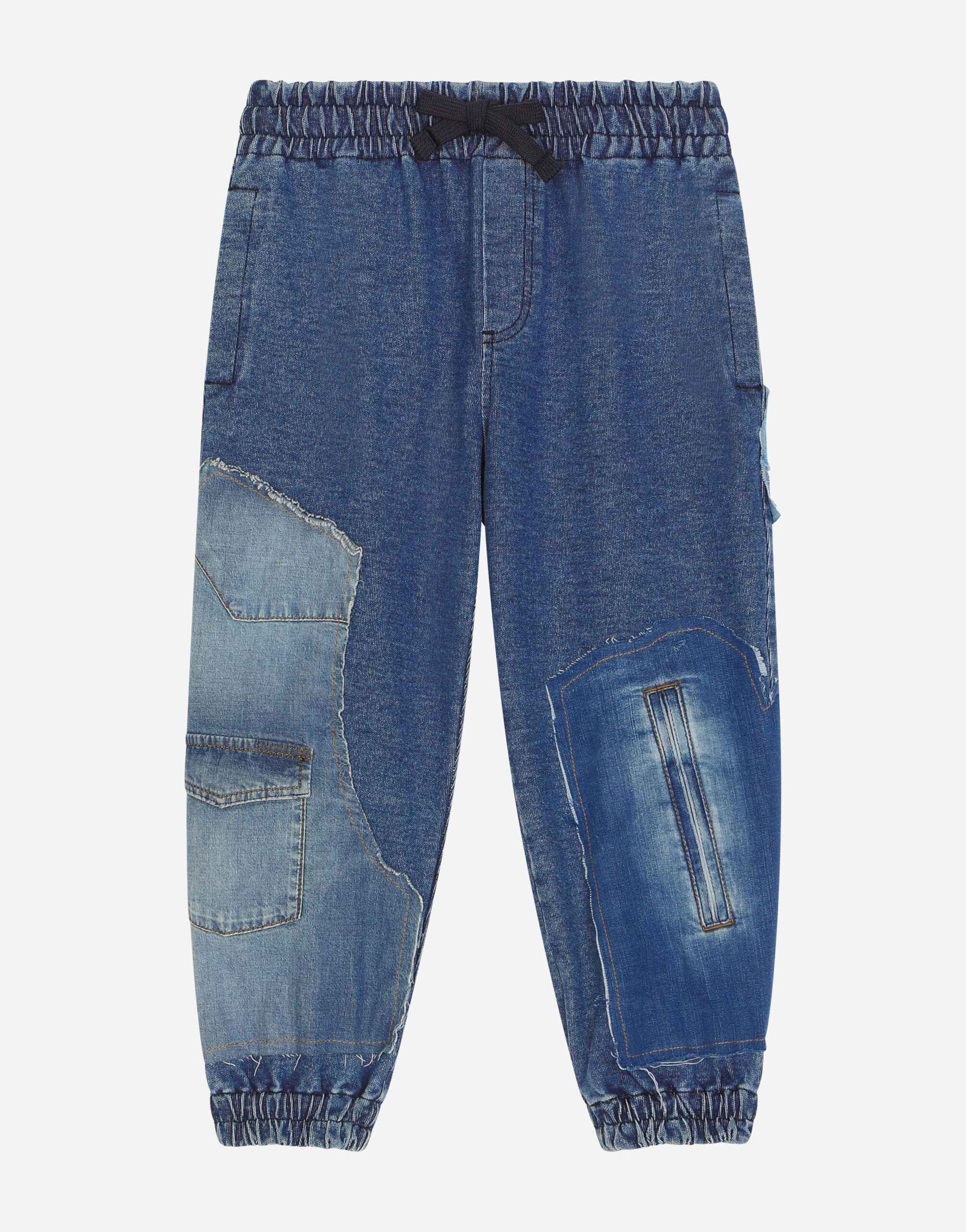 Jean best sale jogging garcon