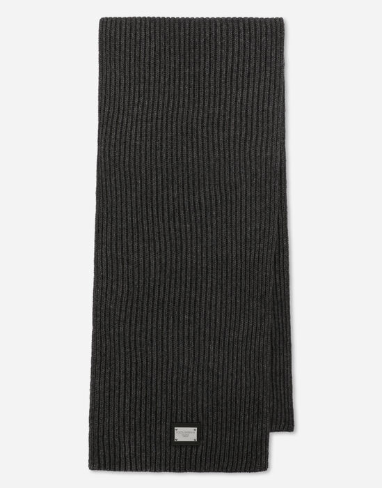 Dolce & Gabbana Multicolor DG Logo Printed Men Neck Wrap Shawl Scarf