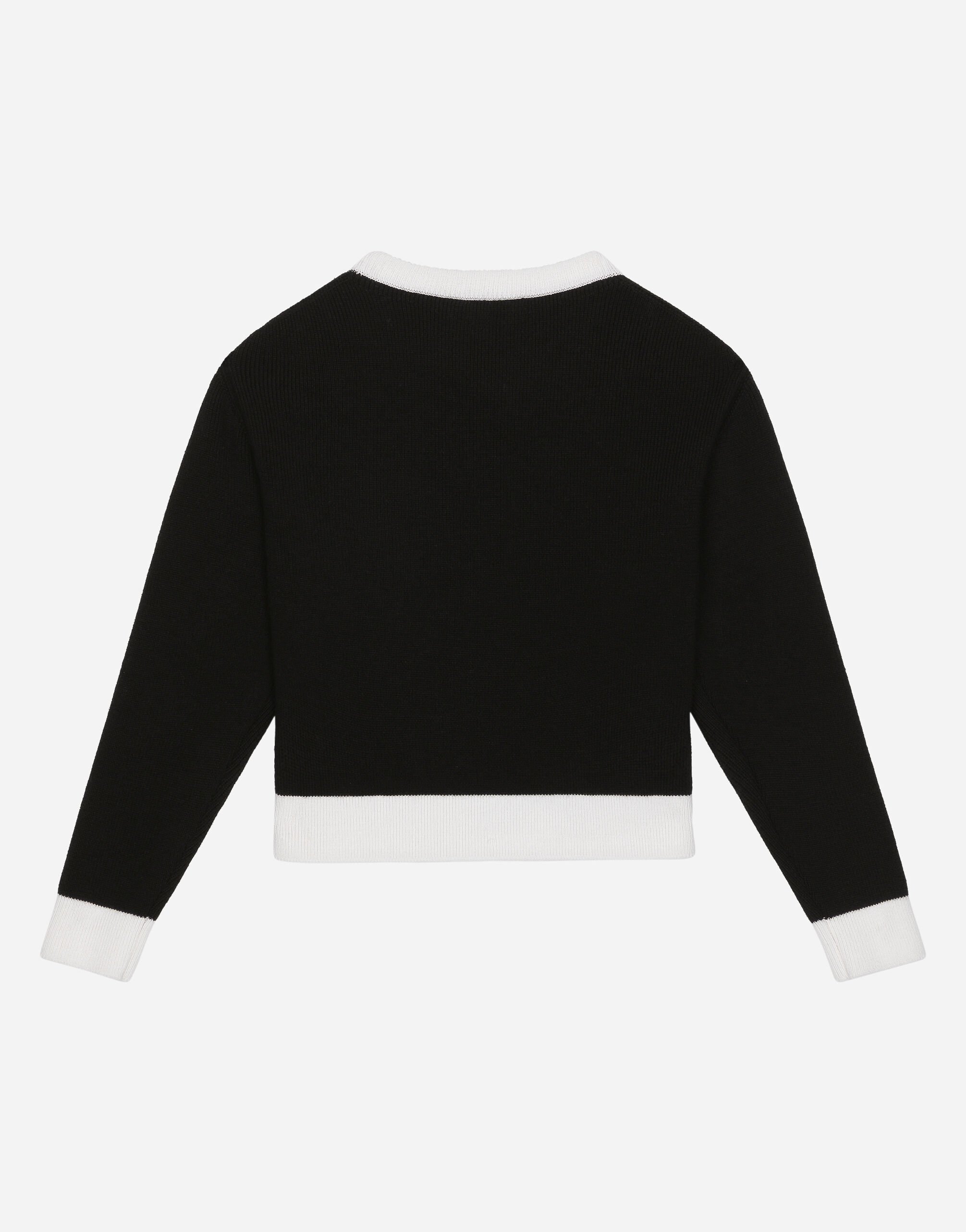 DOLCE & GABBANA ロコ インタシャスニット ヒニ 【関税込】 Dolce & Gabbana ロゴニットセーター