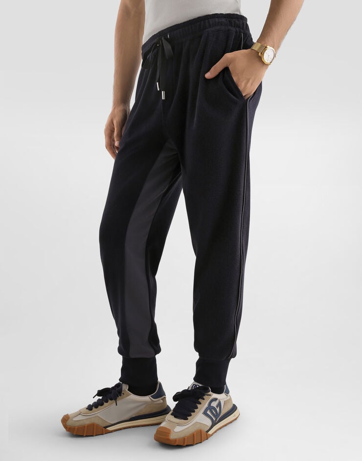 Dolce & Gabbana Cotton terry trousers Dolce & Gabbana Cotton terry trousers Blue GP1Q8ZHU7XG
