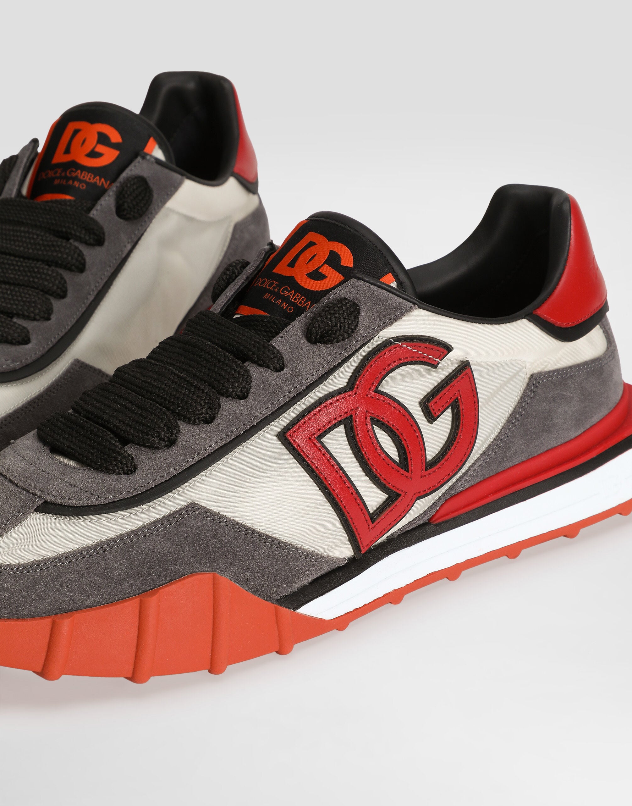 DG athletic fabric sneakers in Multicolor for Men | Dolce&Gabbana® US