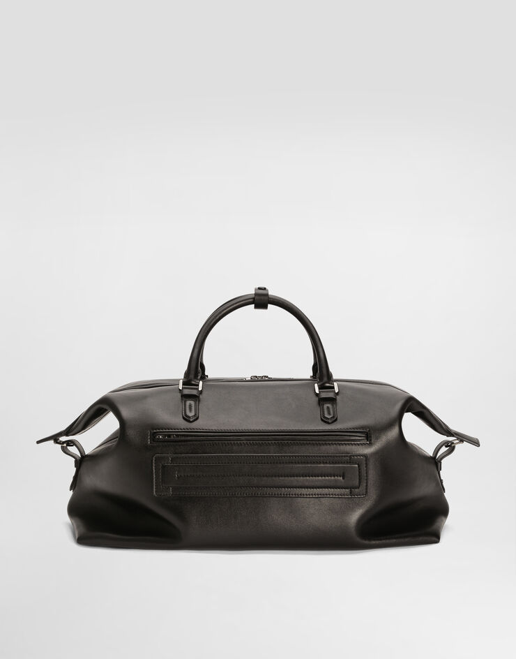 Dolce & Gabbana Calfskin duffel bag Black BM2352AV956