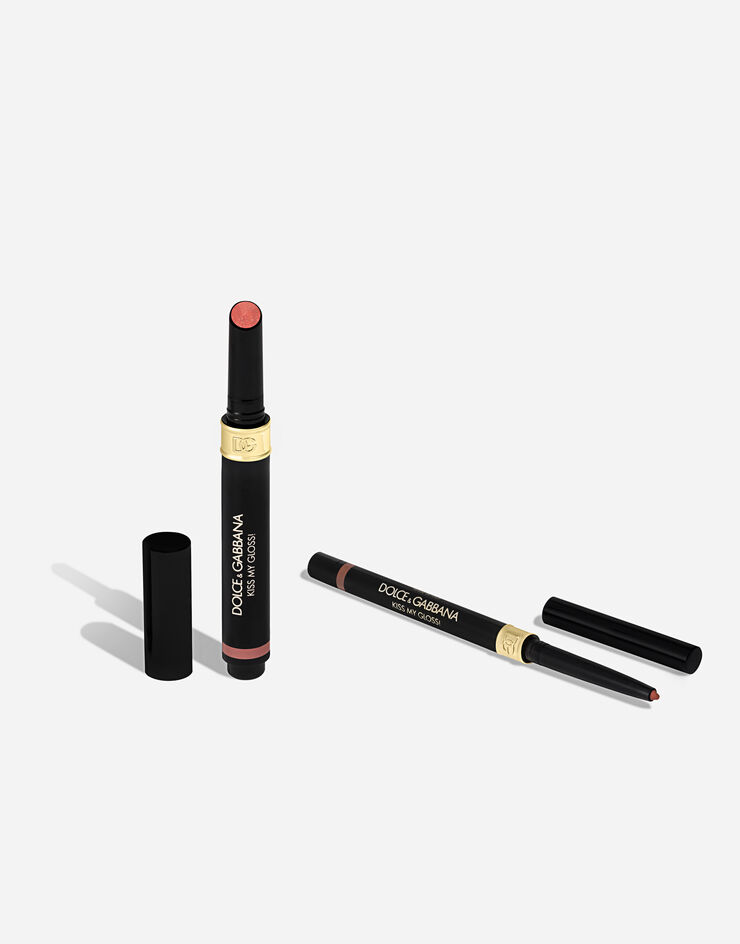 Dolce & Gabbana Kiss My Gloss! 01 Whisper - Rosey pink liner and pink perlescent gloss MKUPLIP0016
