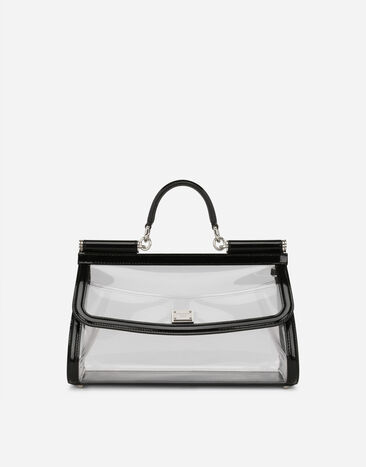 Dolce & Gabbana KIM DOLCE&GABBANA Elongated Sicily handbag Black BB7606AU648