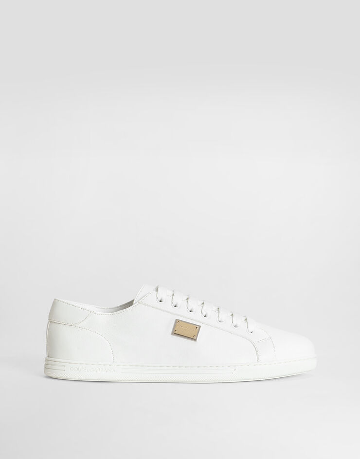 Dolce & Gabbana Saint Tropez calfskin sneakers White CS1735AN990