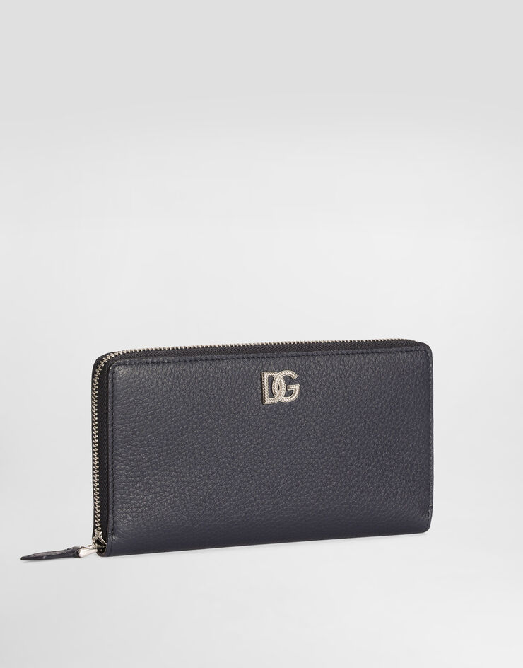 Dolce & Gabbana Calfskin wallet with logo Dolce & Gabbana Calfskin wallet with logo Blue BP1672A0370
