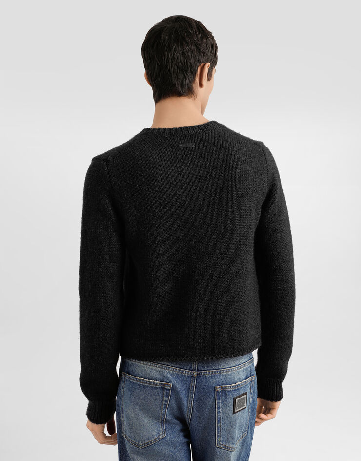 Dolce & Gabbana Wool blend pullover Grey GXX69TJFMFQ