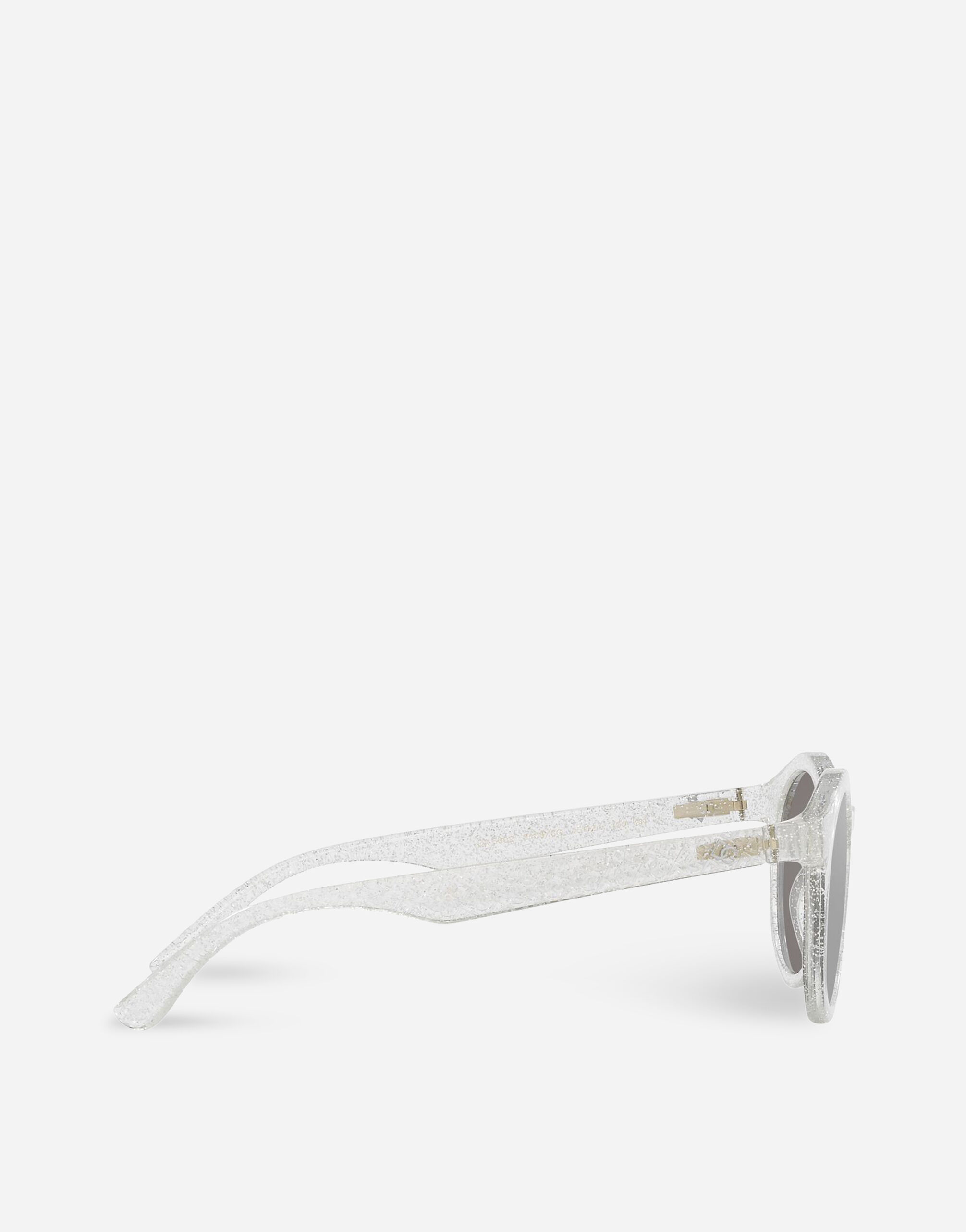 Dolce and sale gabbana clear sunglasses