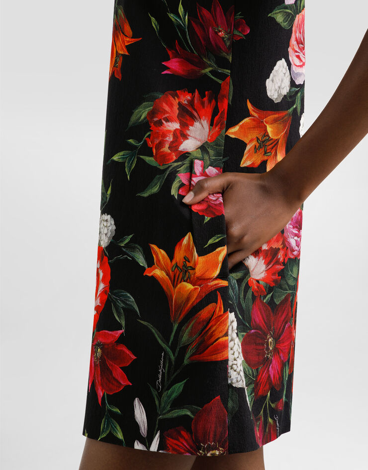 Dolce & Gabbana 花卉印花连衣裙 版画 F6TWFTFSRQT