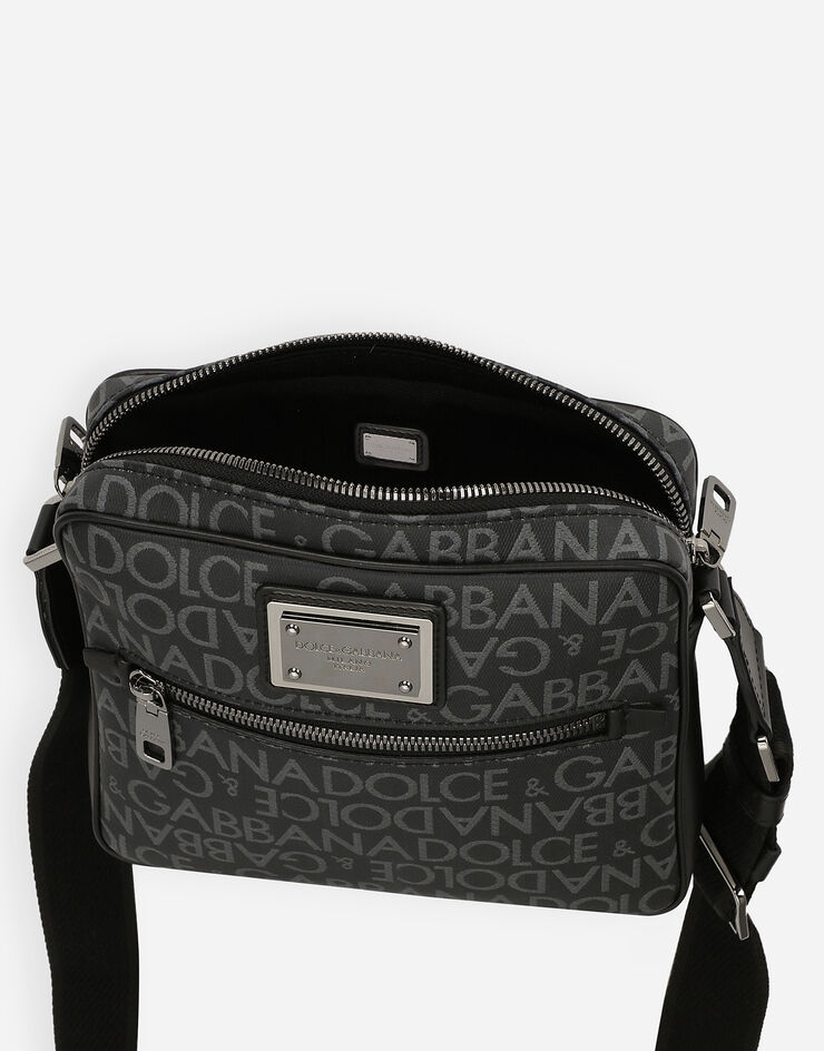 Dolce & Gabbana Sac à bandoulière en jacquard enduit Multicolore BM1622AJ705