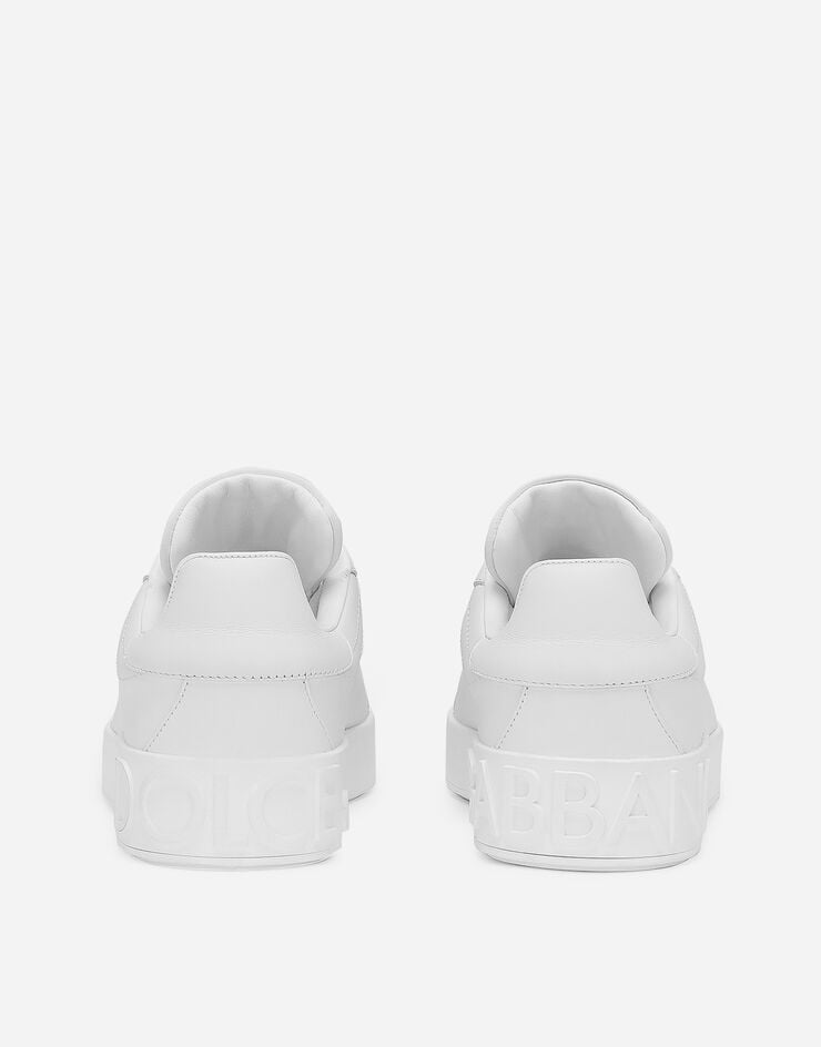 Dolce & Gabbana Sneaker portofino in pelle di vitello Bianco CK1544A1065