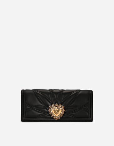 Dolce & Gabbana Tasche Devotion aus Matelassé-Nappaleder Rosa BB2179AW752