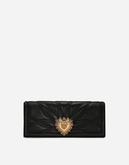 Dolce&Gabbana Quilted nappa leather Devotion baguette bag Black BB7540AF984