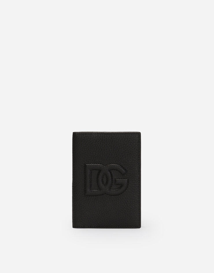 Dolce & Gabbana حافظة جواز سفر DG Logo أسود BP2215AT489