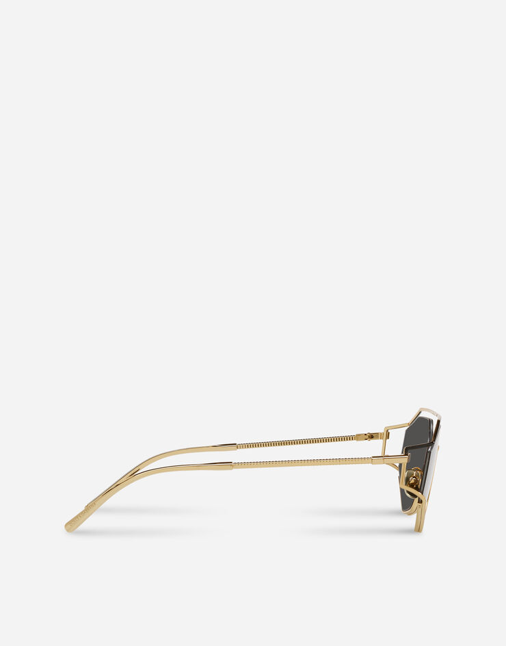 Dolce & Gabbana Sartoriale Swagging sunglasses Nero/Giallo VG2265VM487