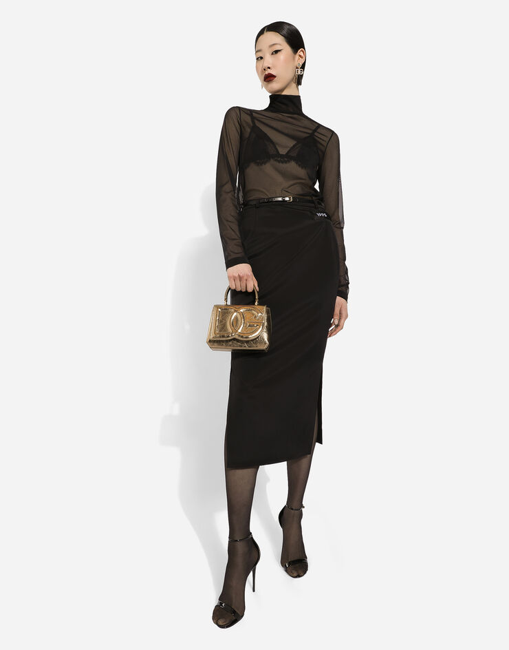 Dolce & Gabbana TOP Schwarz F759LTFLRC2