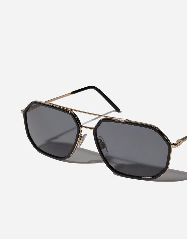 Dolce & Gabbana Солнцезащитные очки Грогрен золотой и черный VG2285VM281