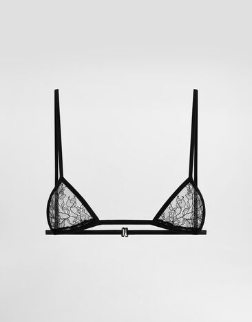Dolce & Gabbana Micro lace bra Black O1C46TON09W