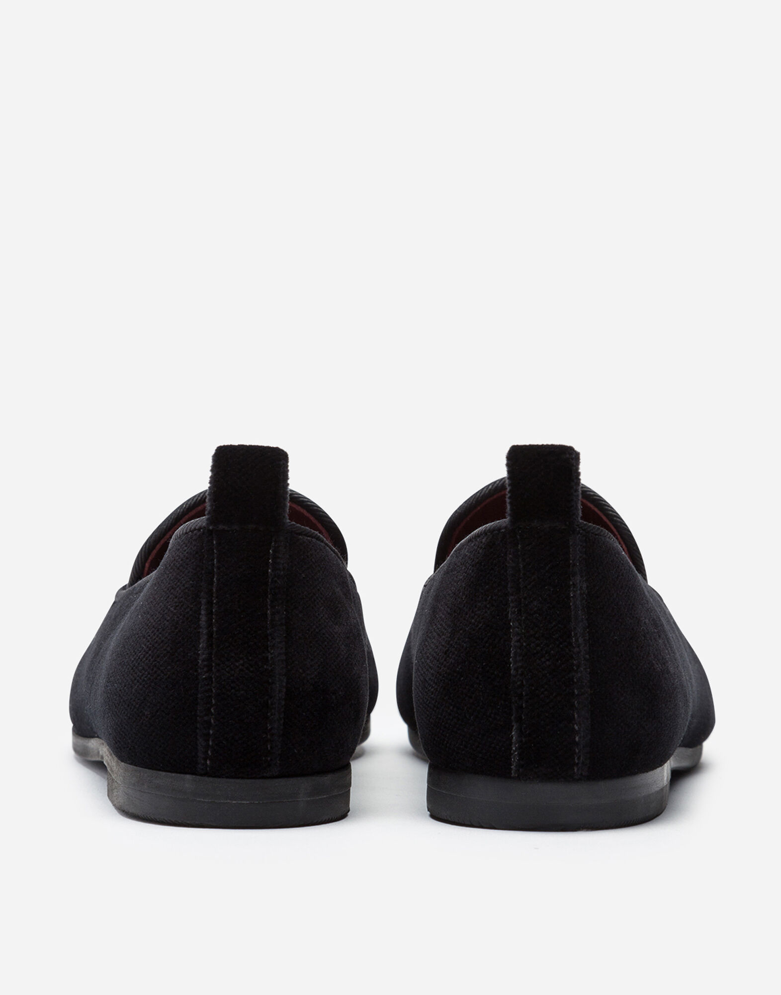 Dolce gabbana outlet velvet shoes