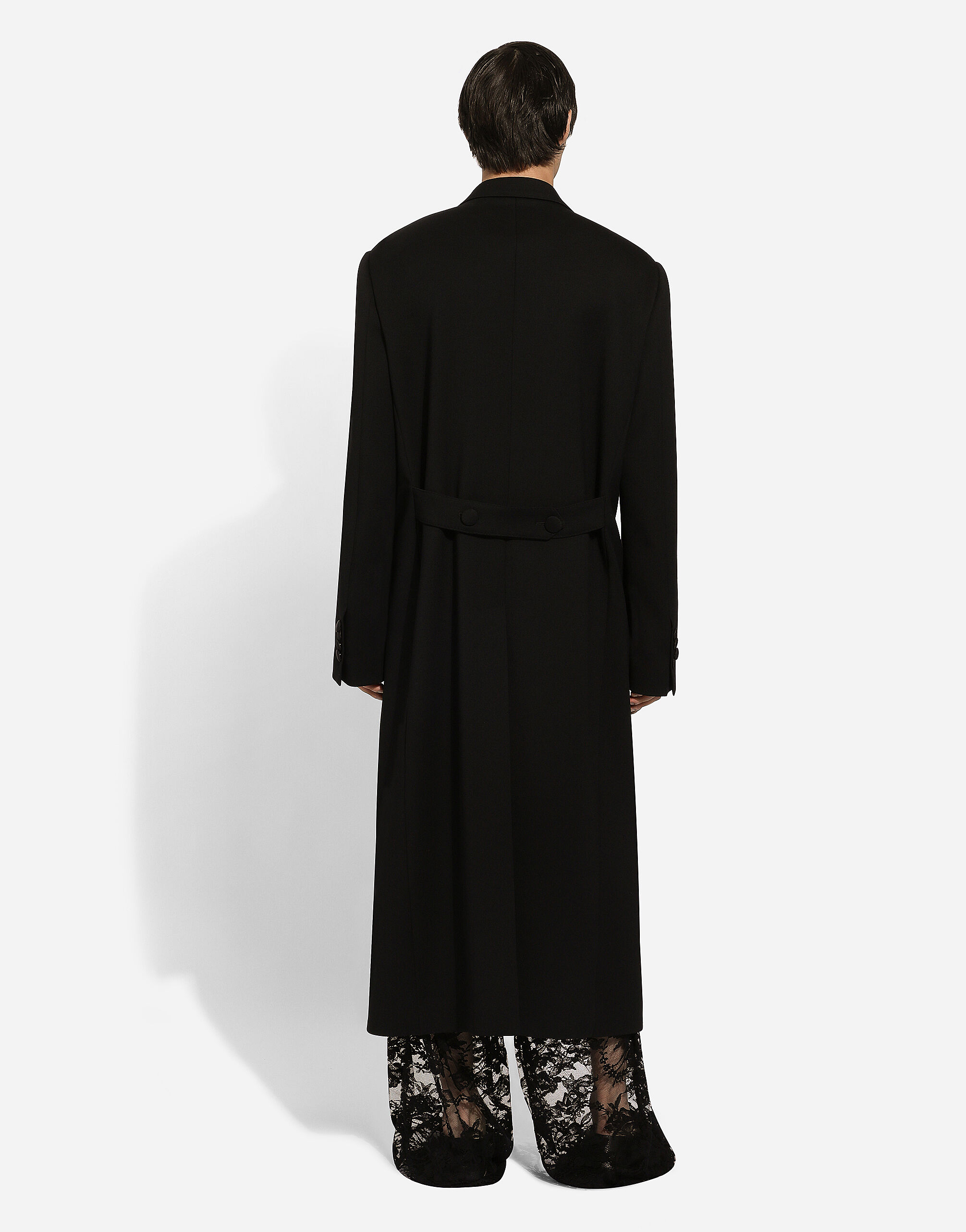 Chantilly lace pajama pants in Black for Men | Dolce&Gabbana® US