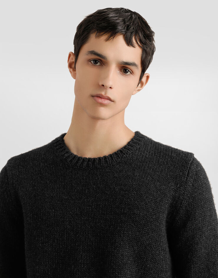 Dolce & Gabbana Wool blend pullover Grey GXX69TJFMFQ