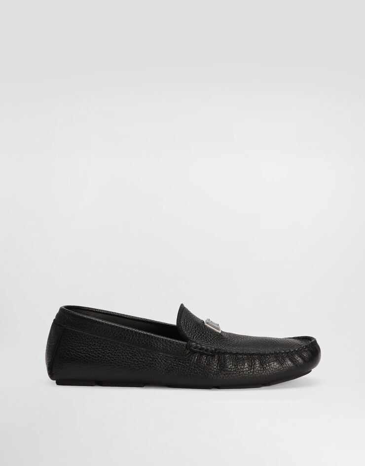Dolce & Gabbana 鹿皮驾车鞋 黑 A50596A8034
