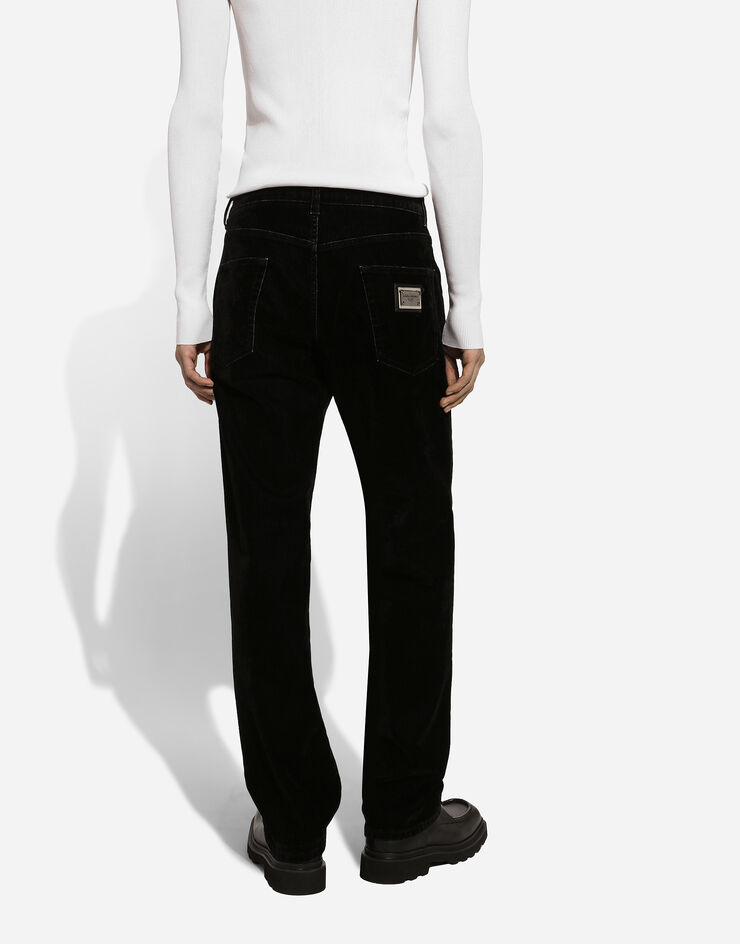 Dolce & Gabbana ロゴプレート クラシック デニム ジーンズ Multicolor GP02XDG8LQ7