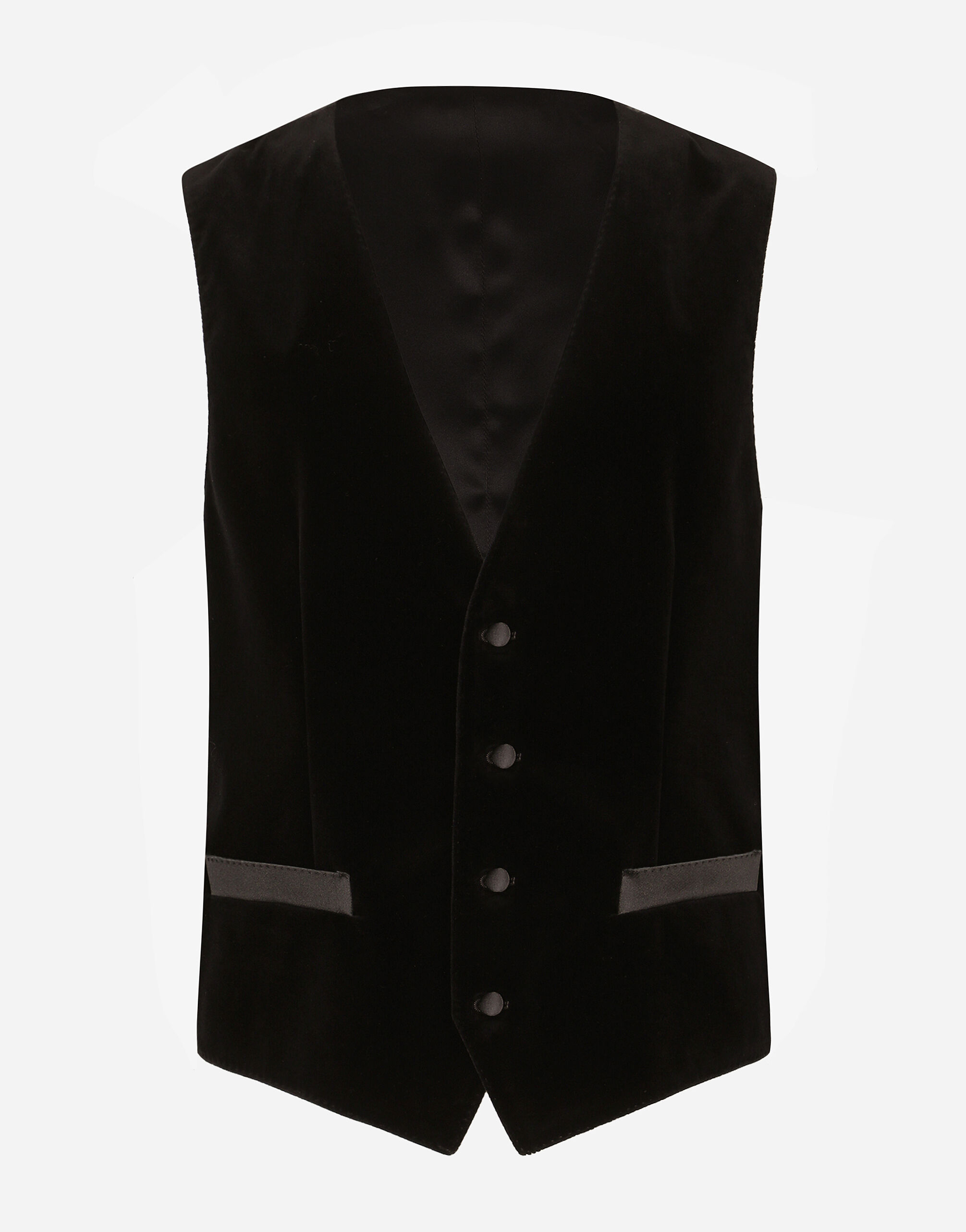 Black velvet vest mens sales
