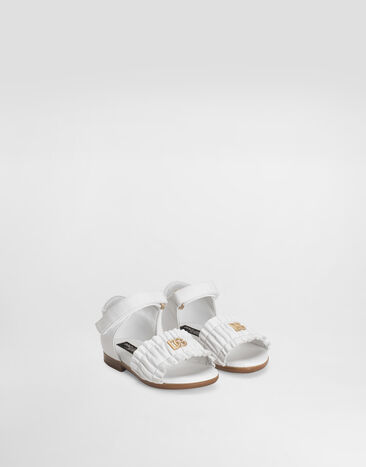Dolce & Gabbana Nappa leather sandals White D20113A1850