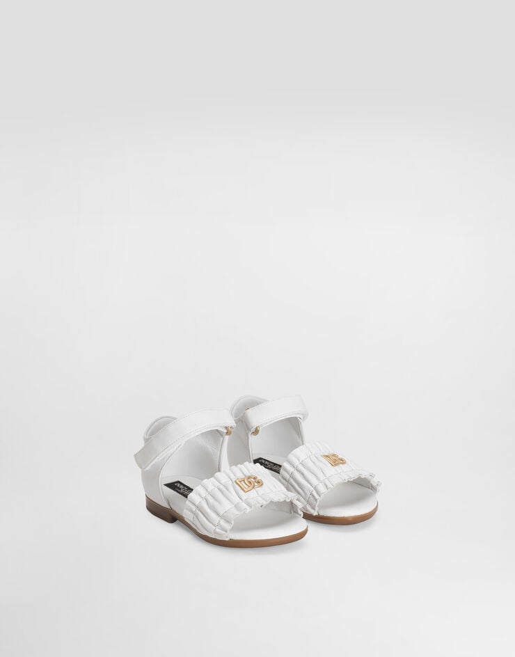 Dolce & Gabbana Nappa leather sandals White D20113A1850