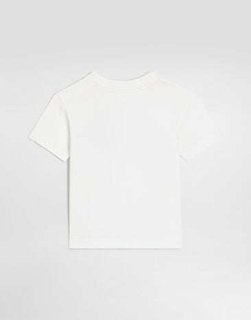 Dolce & Gabbana Jersey t-shirt with logo White L1JT7WG7P4Y