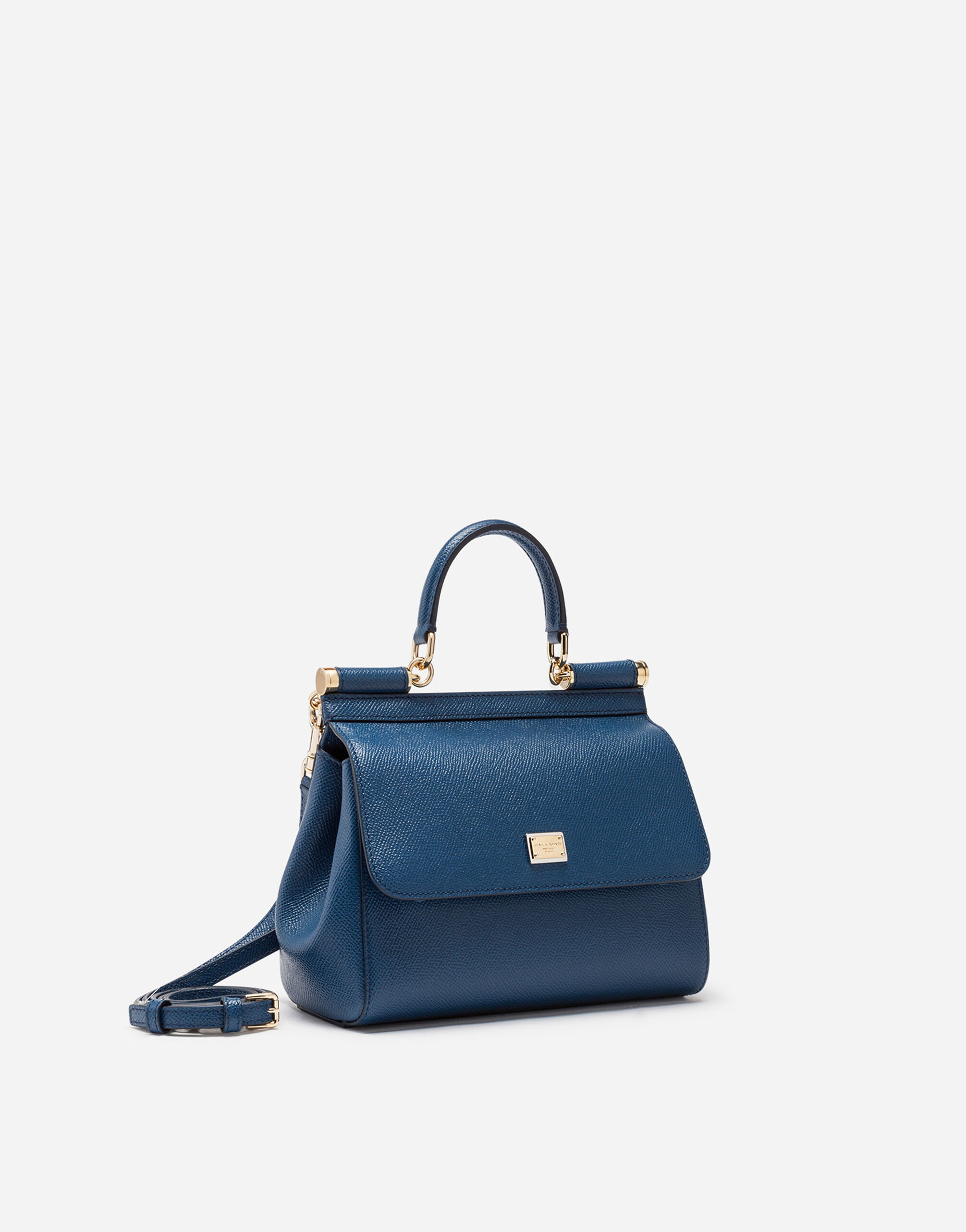 Small dauphine leather online sicily bag