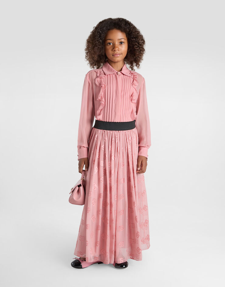 Dolce & Gabbana Umhängetasche Sicily aus Lackleder Rosa EB0003A1067