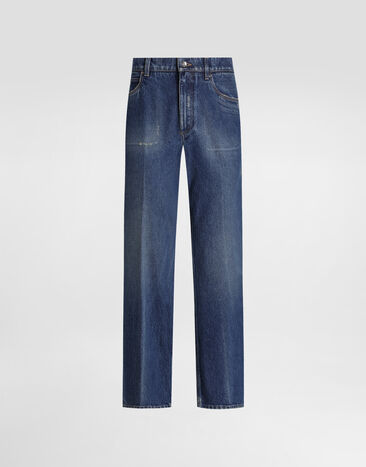Dolce & Gabbana Denim cotton trousers Multicolor GWVNXDG8NJ8