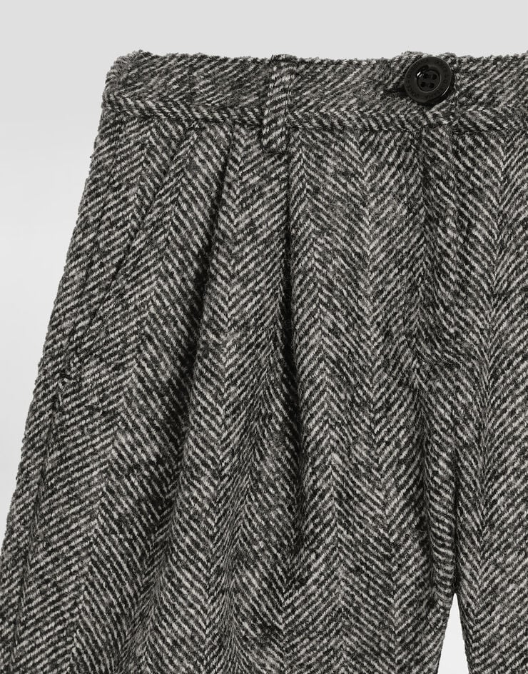 Dolce & Gabbana Wool blend chevron shorts Multicolor L53Q46FCZAF